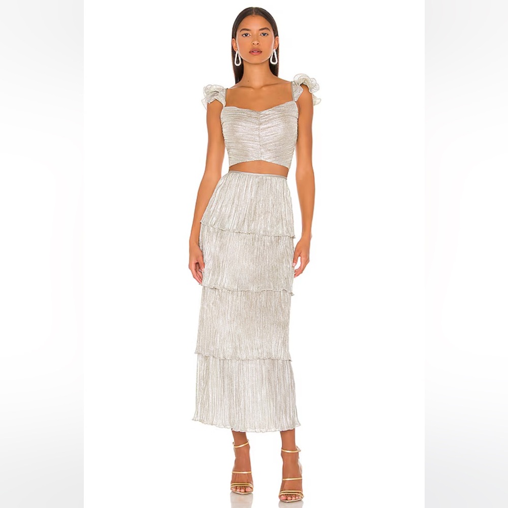 Saylor Gianna Set in Platinum